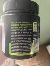 Креатин 100% Creatine Monohydrate (банку) (500 g, unflavored) BioTech 000312532