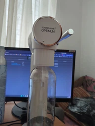 Аппарат / Сифон для газирования воды и напитков SODA@HOME OPTIMUM White с балоном СО₂