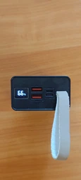 Повербанк 50000 mah 22.5W Super Fast Charge 10024 з LED дисплеєм і швидкою зарядкою PD/QC 3 порта powerbank павербанк для телефона apple айфона iphone самсунг samsung роутера планшета універсальний з ліхтариком фото від покупців 4