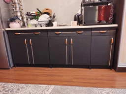 Акриловая эмаль SkyLine Wood для окон и дверей без запаха RAL 9004 Чёрная 0.75 л