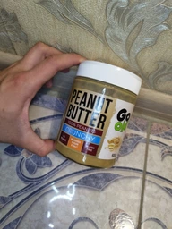 Арахисовая паста Go On Nutrition Peanut Butter Crunch, 900 грамм стеклянная банка