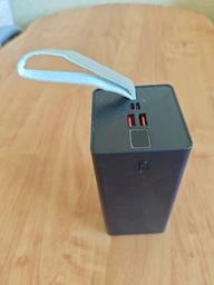 Повербанк 50000 mah 22.5W Super Fast Charge 10024 з LED дисплеєм і швидкою зарядкою PD/QC 3 порта powerbank павербанк для телефона apple айфона iphone самсунг samsung роутера планшета універсальний з ліхтариком фото від покупців 2