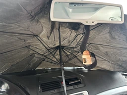 Парасолька сонцезахисна для авто лобового скла автомобіля шторка захисна від сонця