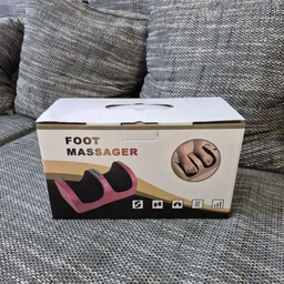 Массажер для ног электрический роликовый с подогревом Foot Massager для массажа стоп и икр с 3 уровнями интенсивности, от сети Черный, WMS-026-Black фото от покупателей 4