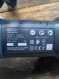 Кутова шліфувальна машина Bosch GWS 14-125 S Professional (1400 Вт, 125 мм) болгарка мережева (26195)