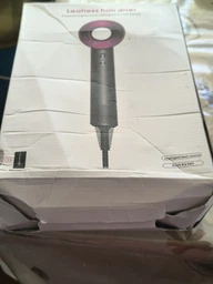 Фен для волосся Leafless hair dryer 5в1 1600 Вт 1,5m з 5 насадками та функцією швидкого сушіння для укладання Рожевий фото від покупців 3