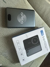 Магнитный повербанк MagSafe беспроводной powerbank портативный power bank тонкий магнитная зарядка магсейф внешний аккумулятор максейв алюминиевый для iPhone айфона Apple 12 / 13 / 14 / 15 / 16 / 17 10000 mAh 20W быстрая Aluminium QINETIQ MAGPRO P10 серый