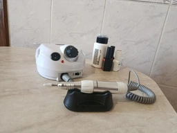 Фрезер для манікюру та педикюру професійний 65W 45000 об. хв + подарунок 7 алмазних фрез білий фото від покупців 7