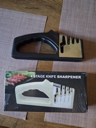 Точилка для ножів і ножниць 4в1 універсальна 4 Stage Knife Sharpener фото від покупців 7
