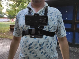 Крепление на грудь для смартфона и для GoPro и других экшн камер