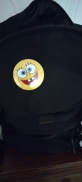 Закатні значки Губка боб SpongeBob SquarePants металеві на шпильці 56 мм 4 штуки в комплекті