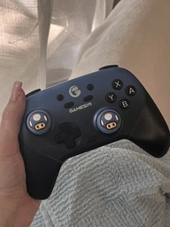 Силиконовые накладки на стики Super Mario Mushroom Blue для геймпадов Sony DualShock PS4 / DualSense PS5 / Xbox Series|One (2шт.) [393299280] фото от покупателей 2