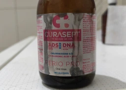 Ополіскувач CURASEPT ADS PERIO PRO 0,12% СНХ, лікування ясен, зменшує біль, з гіалуроновою кислотою та ДНК, 200мл