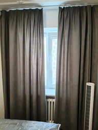Комплект Штор ArtTextil Микровелюр 300×270 см 2шт, Бежевый (№07)
