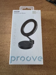 Автодержатель для телефона Proove Hoop Stick-on Magnetic Ring Black (555420001)