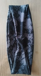 Спортивная повязка на голову эластичная SP-Sport 002 Black-Grey фото от покупателей 1