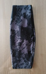 Спортивная повязка на голову эластичная SP-Sport 002 Black-Grey