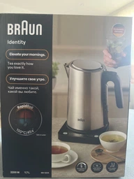 Электрочайник BRAUN Identity WK5205.BK фото от покупателей 3