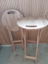 Барный стул раскладной деревянный покрытый маслом бук To be Wood фото от покупателей 1