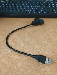 Кабель адаптер переходник USB to SATA с дополнительным питаниемдля 12в для 2,5 / 3,5" HDD / SSD дисков (внешний карман) фото от покупателей 3