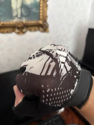 Перчатки для фитнеса Adidas Graphic L Черно-серые (ADGB-15003AB) фото от покупателей 2