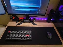 Игровой коврик для мыши мышки игровая поверхность Черная 900x400x3 мм Fantech MP90 Control-Speed с прошитыми краями и нескользким резиновым основанием для ПК ноутбука гейминга работы обучения фото от покупателей 2