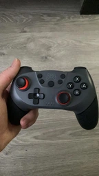 Джойстик беспроводной геймпад для пк консоли для Nintendo Switch / Switch Pro Android Windows PC игровой контроллер с вибрацией TURBO HOME универсальный фото от покупателей 5