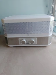 Сушарка для продуктів EISEN EFD-055W 500 Вт, 5 рівнів діам 15л Діаметр сушильного піддону: 38 см фото від покупців 1