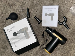 Массажер MASSAGE GUN ART 0123, зеленый