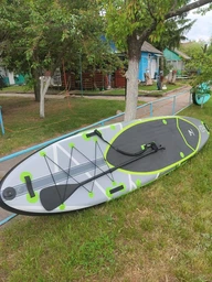 Надувная SUP-доска Trizand 25259 с аксессуарами 350 см фото от покупателей 1