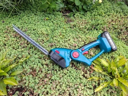 Аккумуляторный кусторез ножницы садовый веткорез электрический триммер Garden + 2 аккумулятора в комплекте фото от покупателей 2
