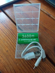 Комплект батареек AA 2шт с разъемом Type-C на 1.5V/2600mWh