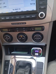 ФМ трансмітер FM модулятор з Bluetooth 5.4 Автомобільний адаптер зі швидкою зарядкою 48Вт QC3.0 блютуз підсвіткою для автомобіля трансміттер Remzona Vibe PD 48W з мікрофоном гучного зв'язку в машину авто аудіо передавач плеєр hands free FMAAC-03BK