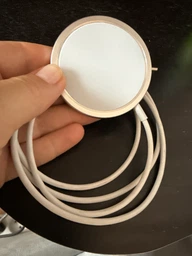 Магнитная беспроводная зарядка для айфон MagSafe 15W Type C Зарядное устройство для Apple iPhone 17 16 15 14 13 12 11 Х 8 AirPods 4 3 2 LEXEGO BZU3MSC/W White