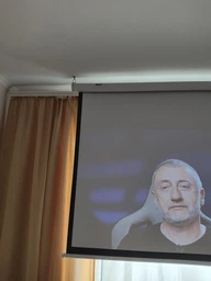 ATRIA настенный с механизмом возврата ECO-серия 100" (4:3) 203 х 153 см (MWM-NTSC-100D) фото от покупателей 2