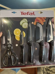 Набір ножів Tefal Comfort 5 предметів (K2215S55) фото від покупців 3