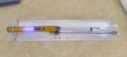 Запальничка USB імпульсна із захистом від вітру срібляста фото від покупців 1