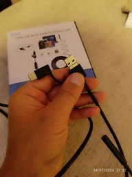 Ендоскоп для смартфона і комп'ютера Type-C + USB для Android Windows з гнучким зондом, 2 м, камера 5.5 мм автомобільний для будинку водонепроникний, гнучка камера фото від покупців 1