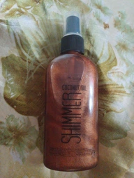 Кокосовое масло Top Beauty для загара с шимером Shimmer Coconut Oil Gold 100 мл