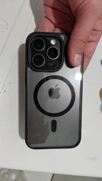 Чохол Premium TPU+PC Spigen Ultra Hybrid with Magsafe для iPhone 15 Pro Transparent