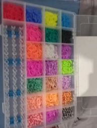Набір для плетіння браслетів Loom Bands, 6300 резинок, 22 кольори, верстат і аксесуари фото від покупців 1