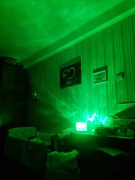 Ночник от USB куб звездное небо LED настольная RGB лампа 16 цветов для спальни и детской + пульт фото от покупателей 6