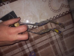 Бенгальские свечи - цифры в торт "8", высота - 16.5 см, цвет - золото