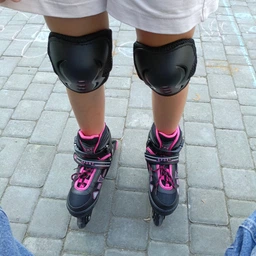 Детские раздвижные ролики SP-Sport Skates 0014 размер 35-38 Black-Pink