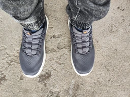 Мужские кроссовки Adidas Cloudfoam Flex - Rapidfit KK3482 41.5 (7.5UK) 26 см Charcoal (4068805806124) фото от покупателей 1