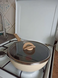 Мультисковорода Tefal One Pick Pot с крышкой 24 см 2.6 л Бежевая (G1678704) фото от покупателей 5