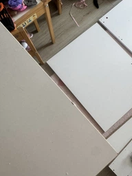 Компьютерный стол ЛДСП на 1 ящик и 2 полками с дверками 100х75.5х60 см Дуб Сонома фото от покупателей 3