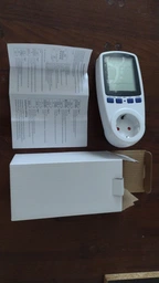 Ватметр Xiamen енергометр з лічильником 3680W/16A цифровий (P51161L)