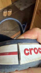 Унисекс кроксы Crocs Crocband Navy M6-W8 38-39р. (23,8 см) Темно-синий фото от покупателей 1