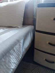 Комод пластиковий Efe Plastics 3 ящики 69х46х38 ротанг бежевий